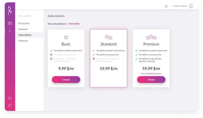 airdance app fourth screenshot