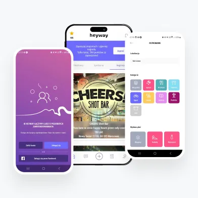 Heyway App Snapshot