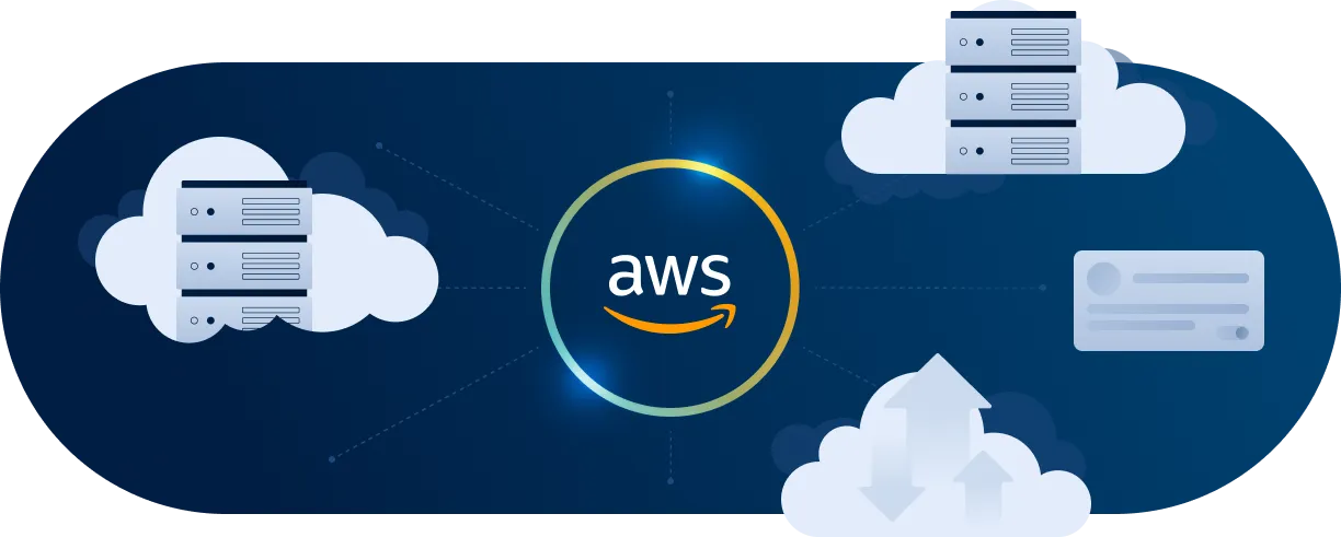 Diagram illustrating AWS cloud infrastructure