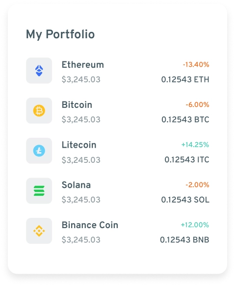 cryptocurrencyExchangePlatform app third screenshot