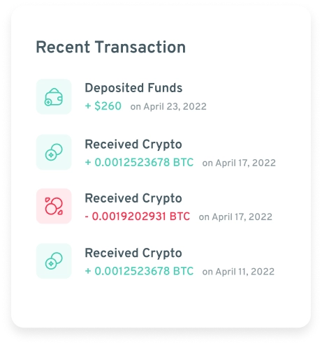 cryptocurrencyExchangePlatform app fourth screenshot