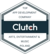 Top Clutch.co App Development Company Arts, entertainment &amp; music Poland