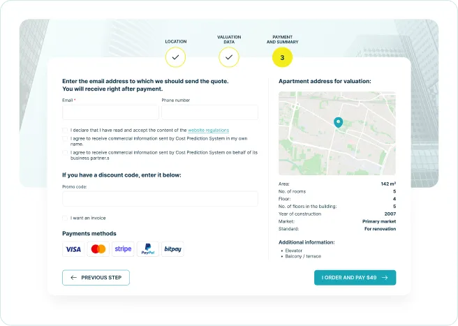 real estate valuation software development