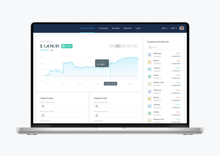 Cryptocurrency Exchange Platform