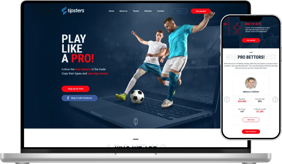 sports betting tips software development