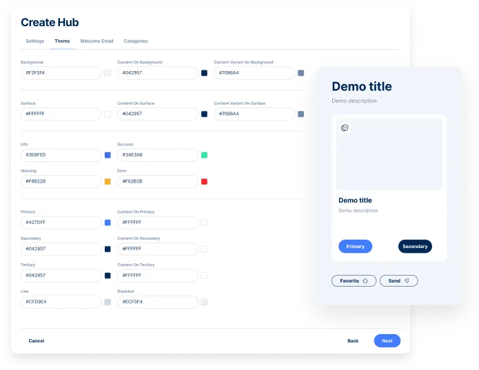 exfluential app fourth screenshot