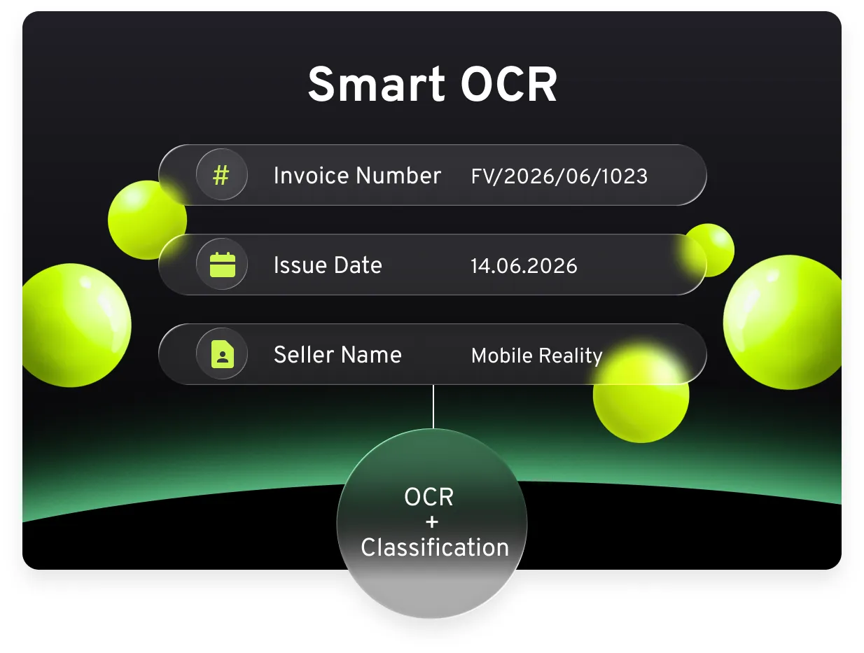 AI OCR document classification and parsing